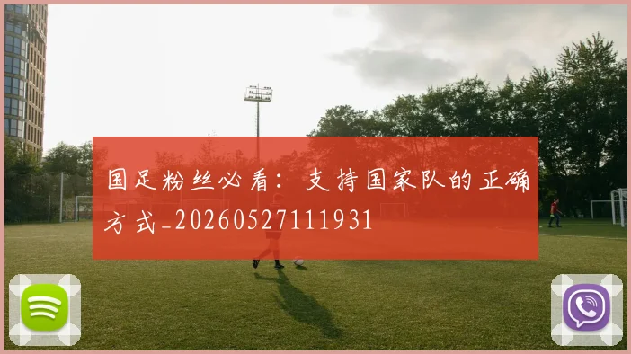 国足粉丝必看：支持国家队的正确方式_20260527111931